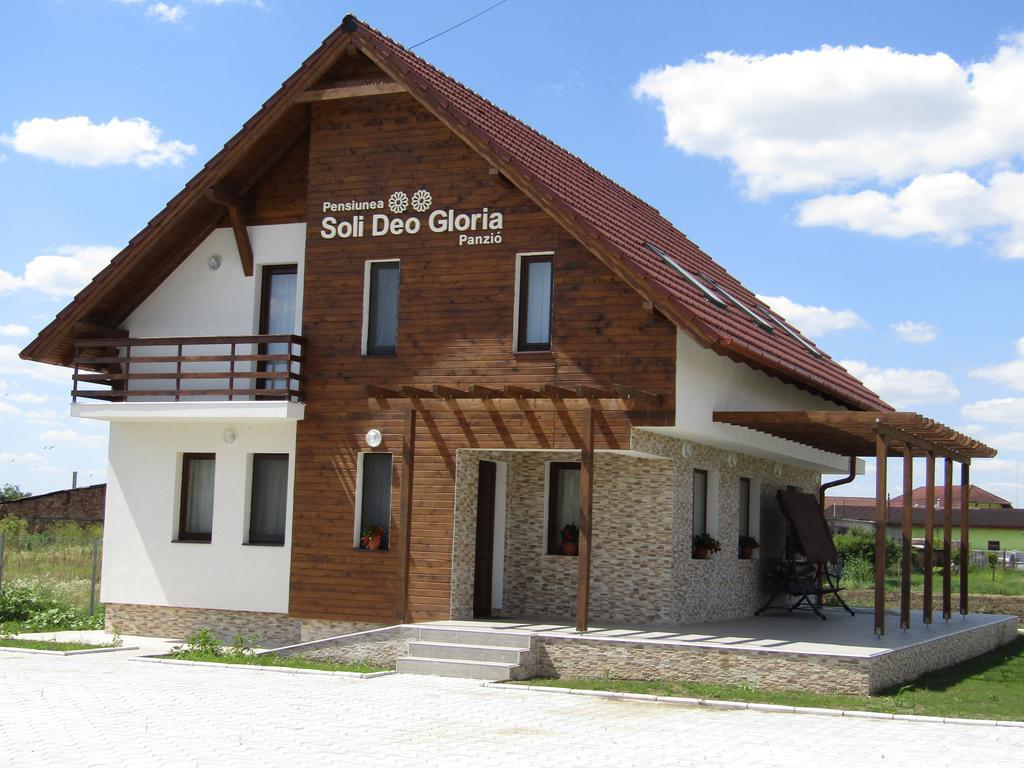Pensiunea Soli Deo Gloria Sarmasag Esterno foto
